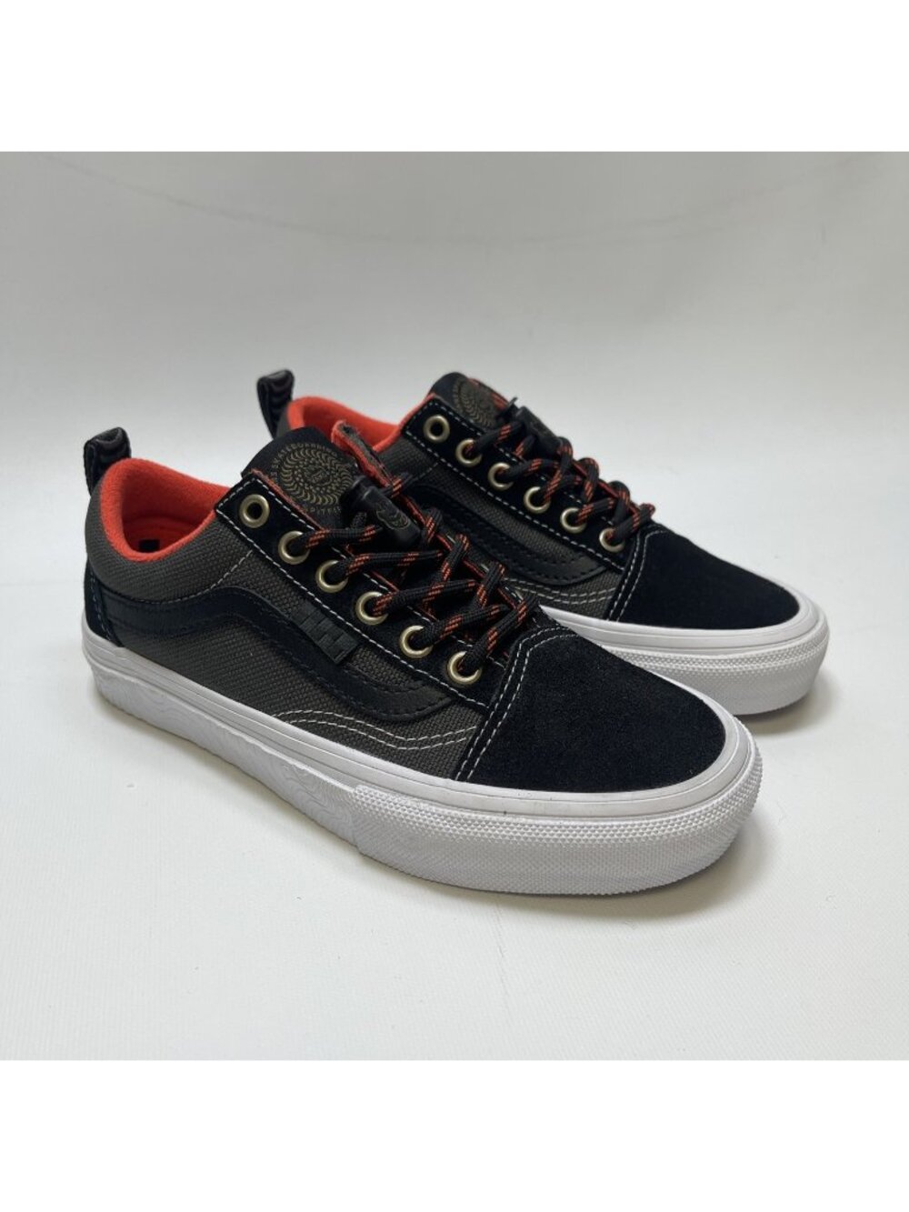 Vans X Spitfire Wheels Skate Old Skool Black/Flame Sneakers Women 5.5 / Men 4 US